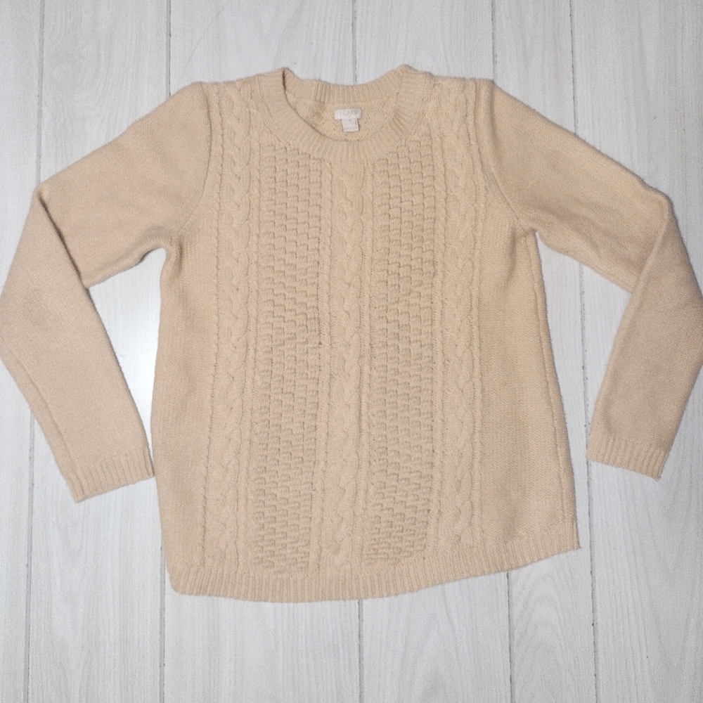 J. Crew Cable Knit Sweater